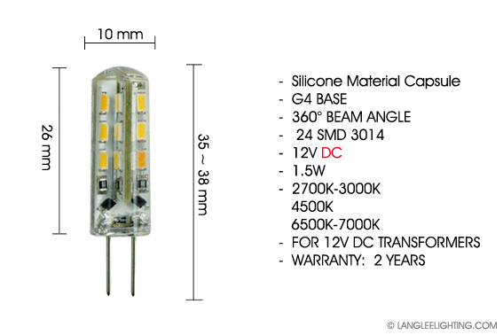 LED Lampe - Aigi - G4 Sockel - 3W - Tageslicht 6500K, Ersetzt 25W